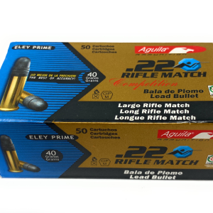 Aguila Ammunition .22 Rifle Match Competition Lead Bullet