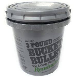 Remington 3 Pound Bucket of Bullets! 22 Long Rifle Hi-Speed
