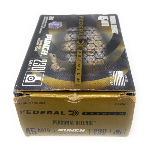 Federal Premium Personal Defense 45 Auto Jacketed Hollow Point
