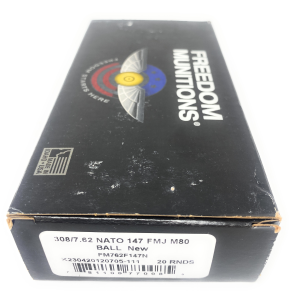 Freedom Munitions 308 NATO FMJ
