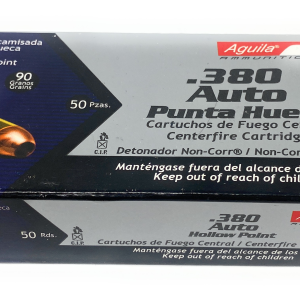 Aguila Ammunition .380 Jacketed Hollow Point