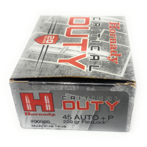 Hornady Critical Duty 45 Auto Flex Lock