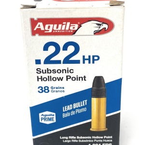 Aguila .22 Subsonic Hollow Point