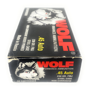 Wolf Performance Ammunition .45 Auto FMJ