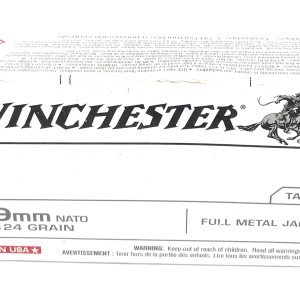 Winchester 9mm Nato Full Metal Jacket