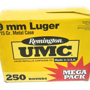 Remington UMC 9mm Luger Metal Case