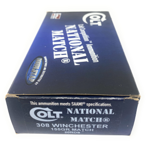 Colt Competition Ammunition National Match 308 Winchester