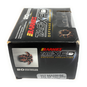 Barnes Tac-XPD Defense Ammunition 357 Magnum