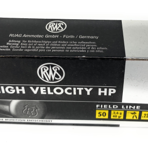 RWS High Velocity HP .22 Long Rifle