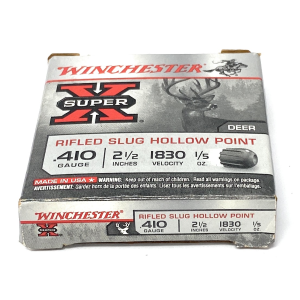 Winchester Super X Rifled Slug Hollow Point .410 Gauge 2 1/2 in.
