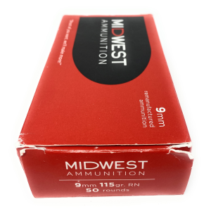 Midwest Ammunition 9mm RN