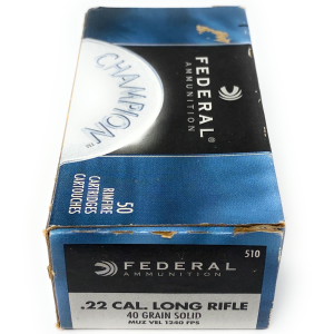 Federal Ammunition .22 Cal Long Rifle
