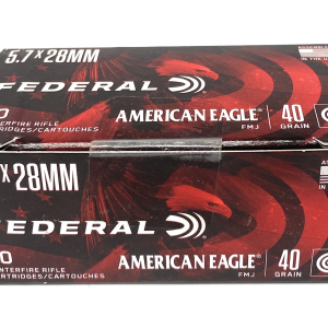 Federal American Eagle 5.7 x 28mm FMJ