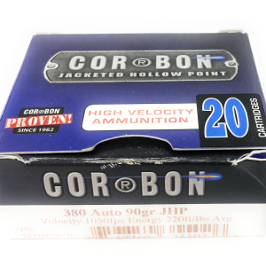Con Bon Jacketed Hollow Point High Velocity Ammunition 380 Auto