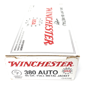 Winchester 380 Auto Full Metal Jacket